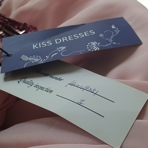 Kiss Light Pink Formal Gown with Sequins - Picture 8 of 8